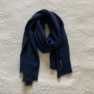 Jaeger Navy Blue Scarf